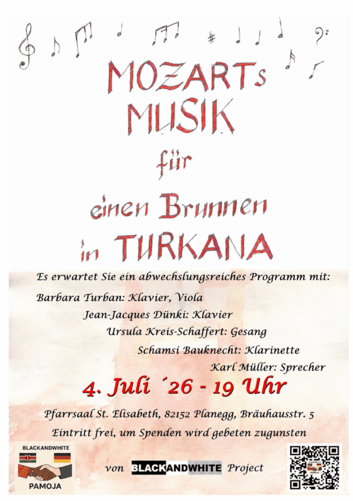 Mozart für einen Brunnen in Turkana