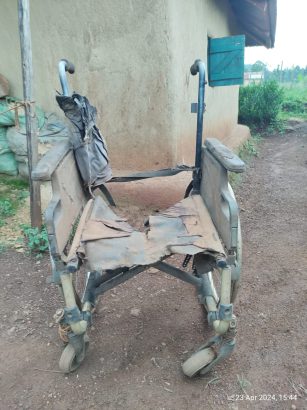 Das war ihr Rollstuhl bisher