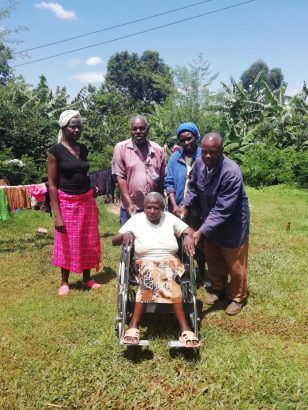 Die ebenfalls dankbare Familie