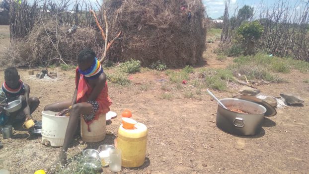 Vorbereitungen in der Küche